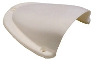 White Nylon Scoop Vent 95x80mm