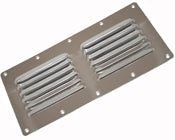 Stainless Double Louvre Vent