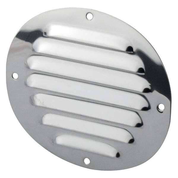 Vents - Oval Louvre Stainless Steel