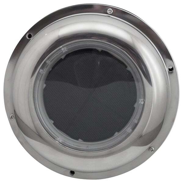 Ventilation Fan - Solar Power Stainless Steel
