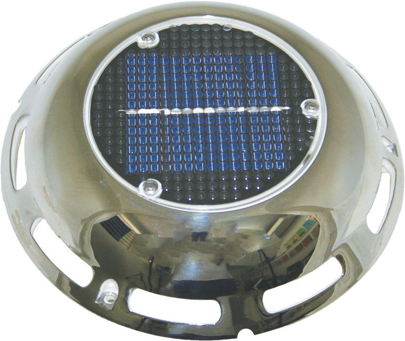 Solar Vent With Battery Stainless Steel