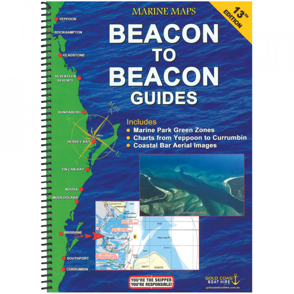 Beacon To Beacon Marine Maps - Yeppoon to Currumbin