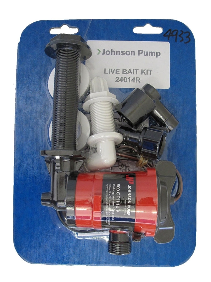 Johnson Through Transom Live Bait Kit