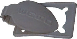 Black Cap for Rectangular Top Rod Holder