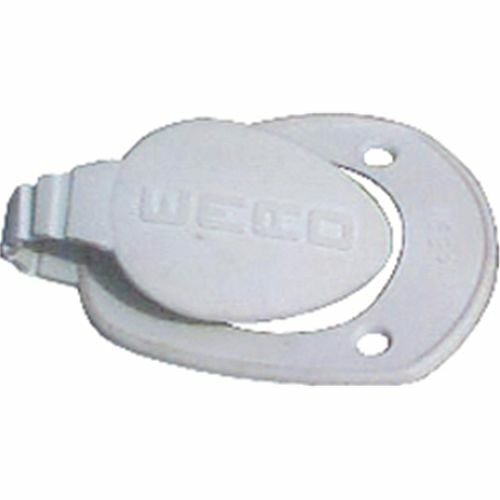 White Cap for Oval Top Rod Holder