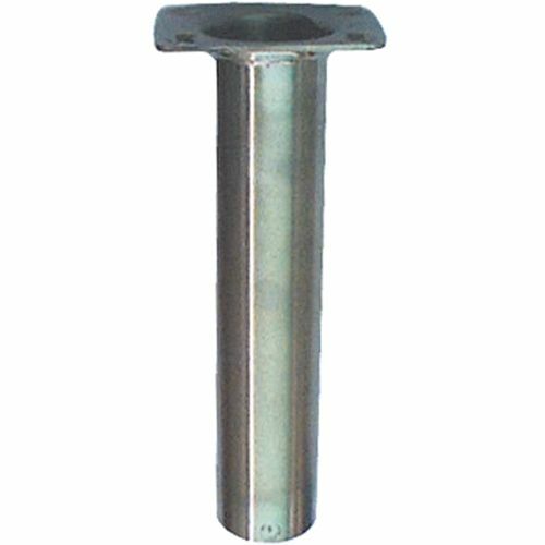 90 Degree Stainless Rod Holder - Rect Top