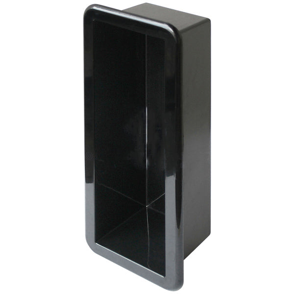 Storage Box Flush Mount Case Black