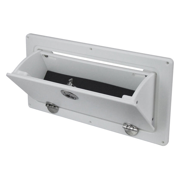 Tilt Tray Glove Box
