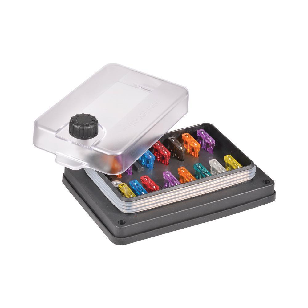 10-Way Weatherproof Standard ATS Blade Fuse Box