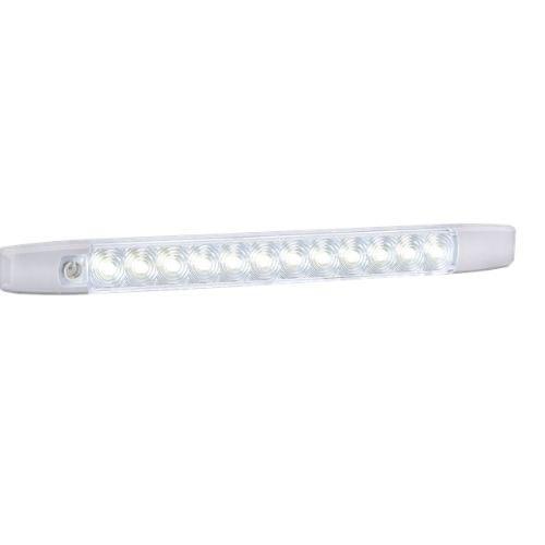 12V Dual Colour LED Strip Lamp White/Blue with Touch Switch