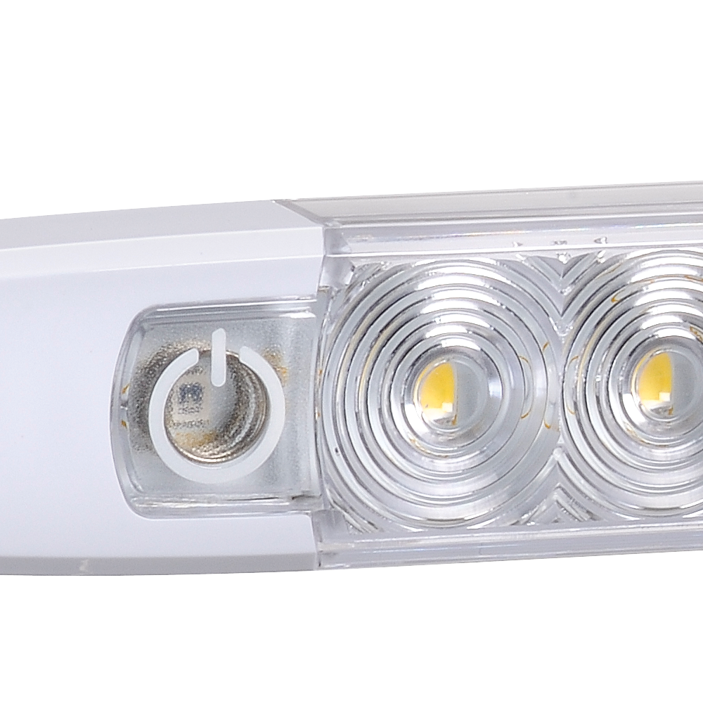 12V Dual Colour LED Strip Lamp White/Blue (Blister Pack of 1)
