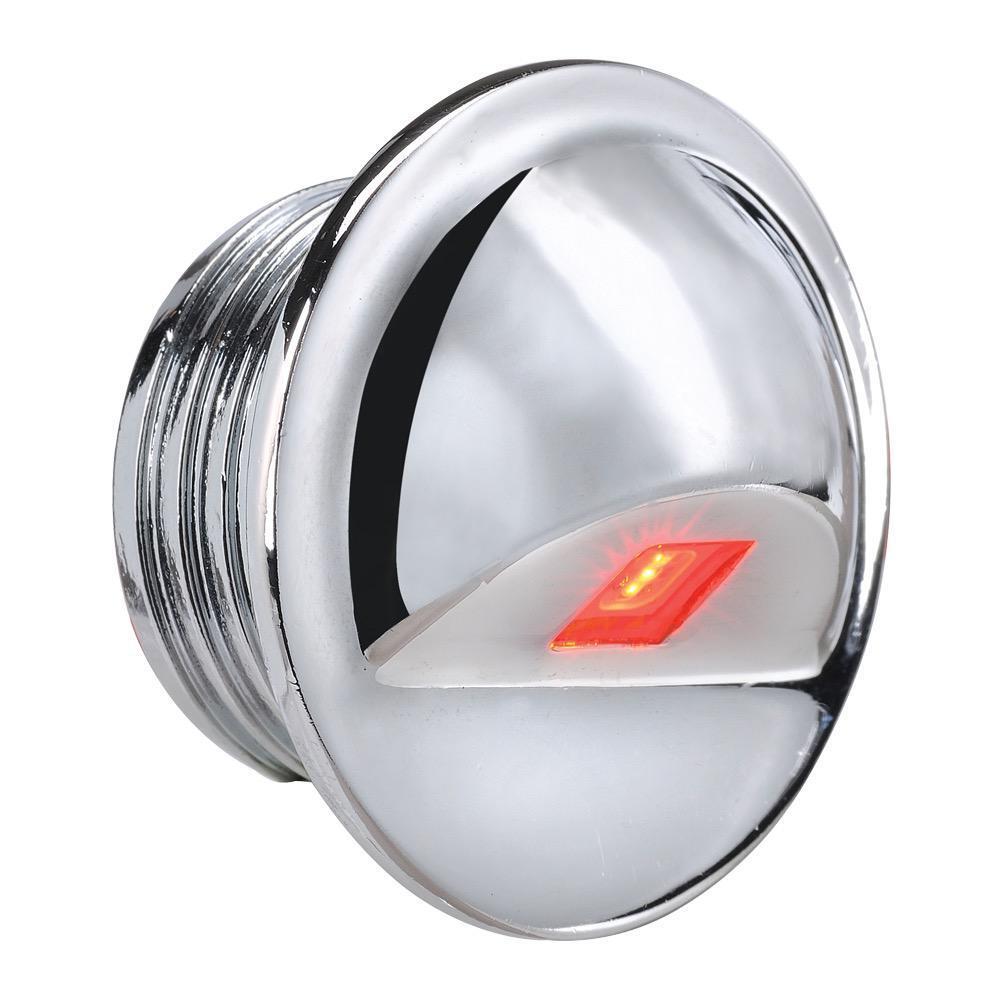 10-30 Volt L.E.D Step Lamp, Red Illumination (Blister Pack of 1)