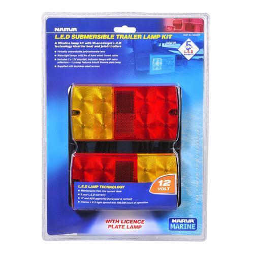 12V Model 36 LED Slimline Submersible Trailer Lamp