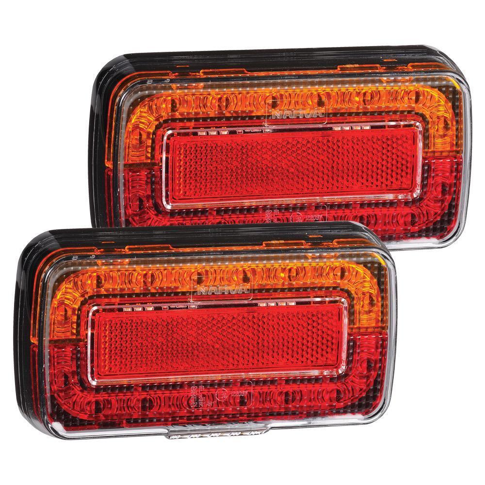 12V Model 37 LED Slimline Rear Stop/Tail Indicator Lamps