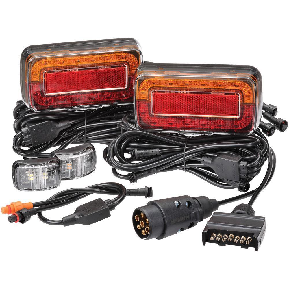 12V Model 37 L.E.D 'Plug and Play' Trailer Lamp Kit (Submersible)