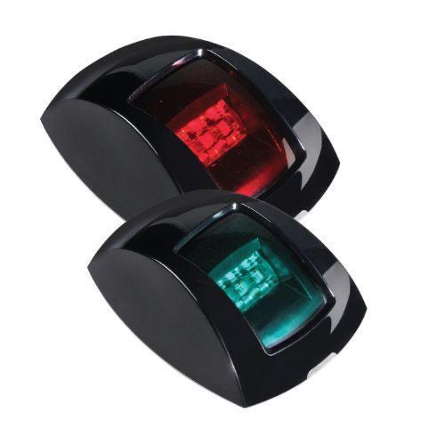 9-33V 1 NM LED Port & Starboard Lamps with Coloured Lenses