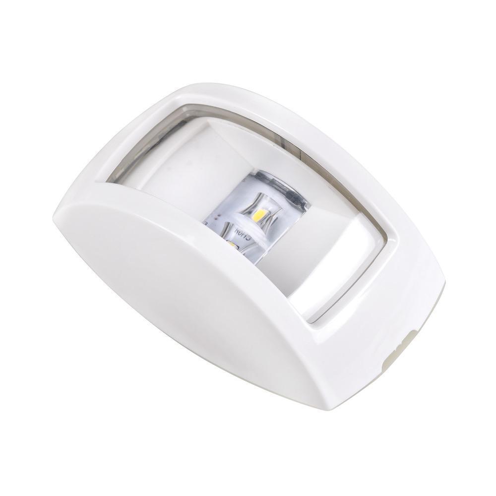 9-33V 2 NM LED Stern Lamp - White Cover (Blister Pack of 1)