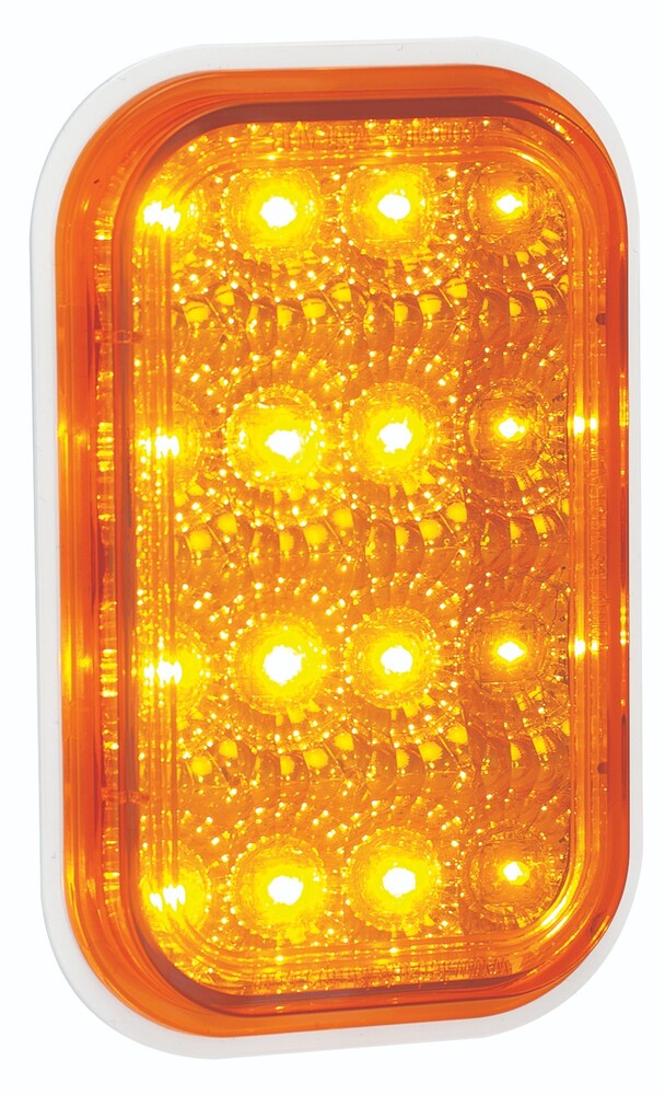 Single Function Recess Mount - Amber - 131 Series