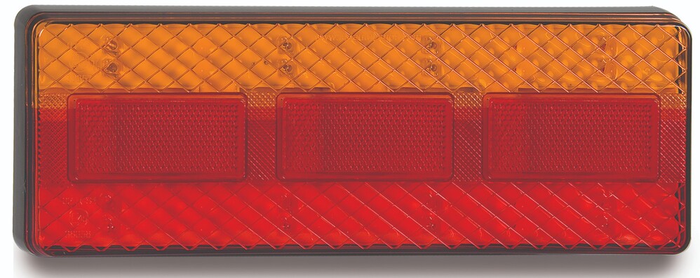 Double Rear Lamp - Amber-Red - Economical Design - 275 Series