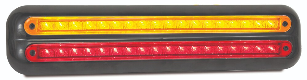 Double Rear Lamp - Amber-Red- 380 Series
