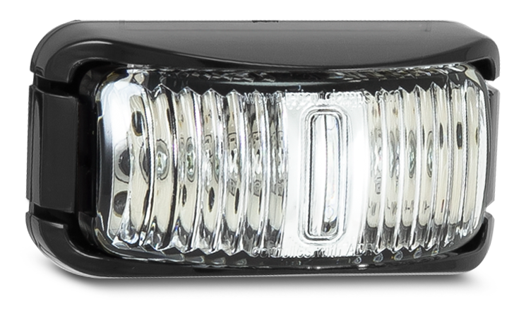 Marker Lamps - Bracket Mount Clip in Lens - Red- 42 Series
