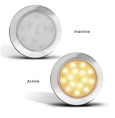 Interior Lamps (Chrome - Warm Light) - 75 Series