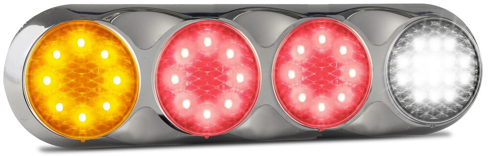 Medium Truck/Trailer Series - Clear Lens Design - 82 Quad Series