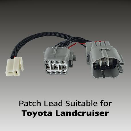 Driving Lamp Patch for Bullbars - Toyota Landcruiser