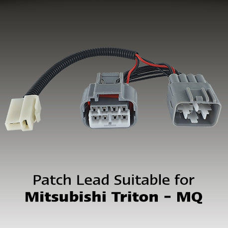Driving Lamp Patch - Designed for Bullbars - Mitsubishi