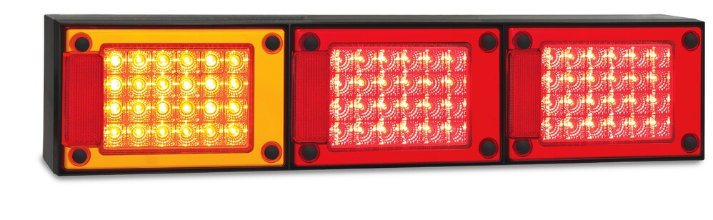 Combination Lamps - Left or Right Side - Amber-Red-Red - J3 Series