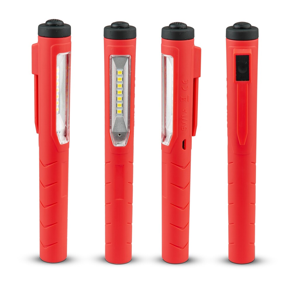 Rechargeable, Magnetic Pen/Pocket Lights (170mm) - PL Series