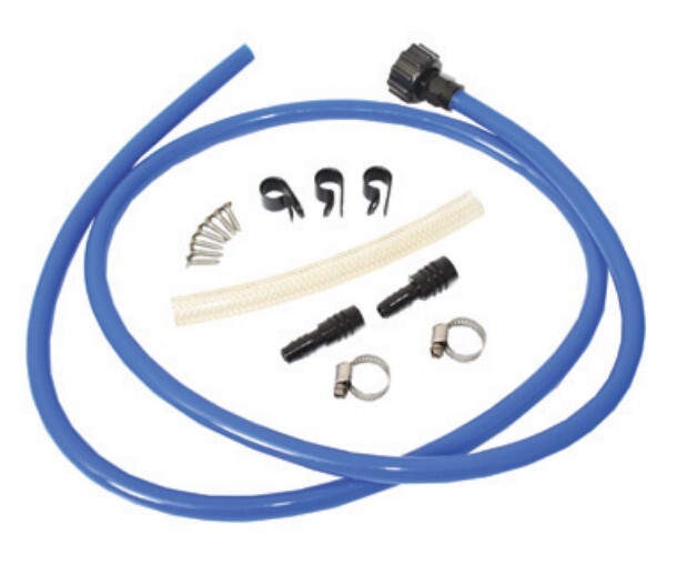 Deck Wash Hose Coil and Mount Kit 7.5m