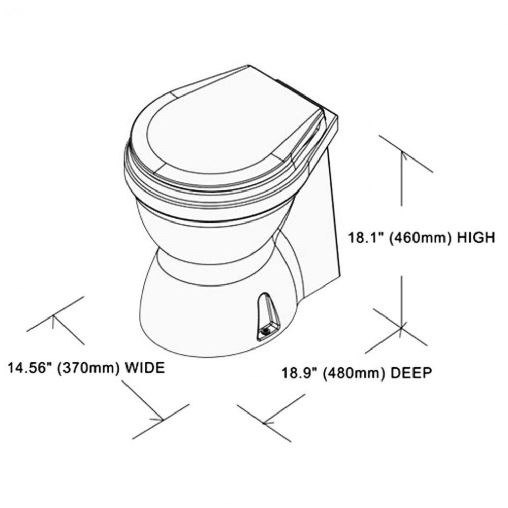 TMC 12V TOILET LUXURY