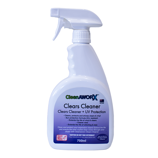 Clears Cleaner & UV Protect Spray 750ml