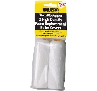 100mm Foam Paint Roller Covers - Pair