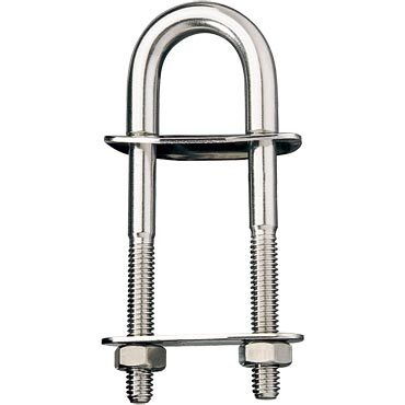 Stainless Stepped U Bolt - 8mm x 63mm