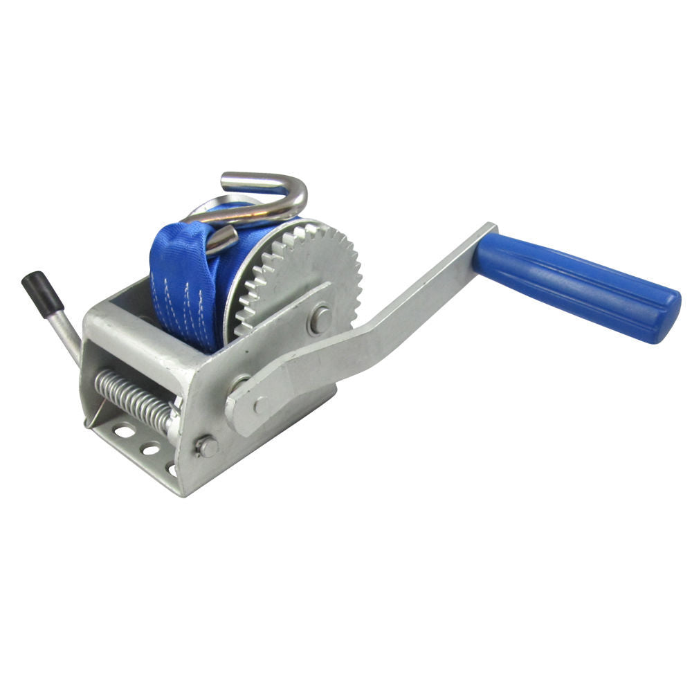 3:1 Single Speed Trailer Winch With Webbing