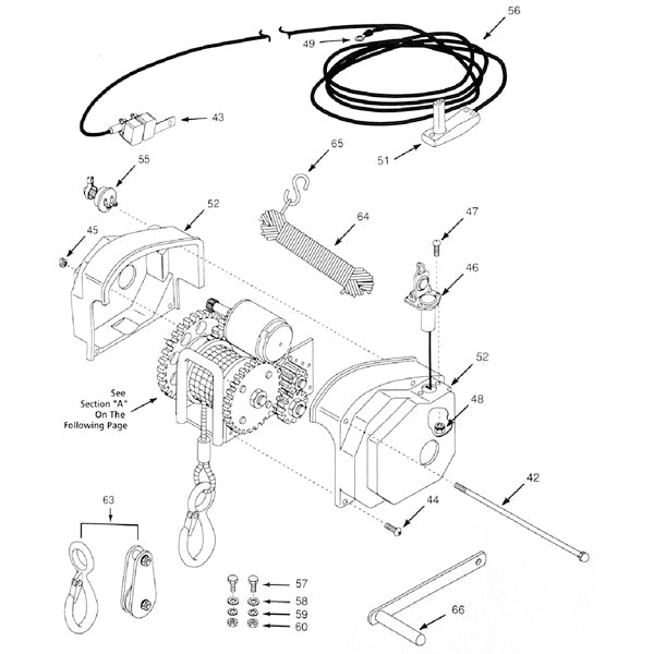 PowerWinch PW912 Trailer Winch