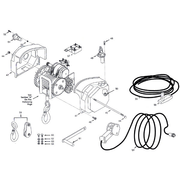 PowerWinch PW915 Trailer Winch