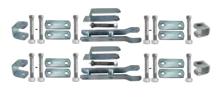 Tandem Axle Spring Hanger Kit 9/16"