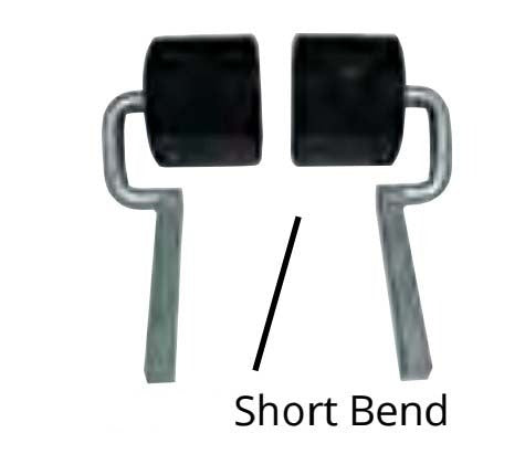 Short Bend Wobble Roller Assembly Right & Left
