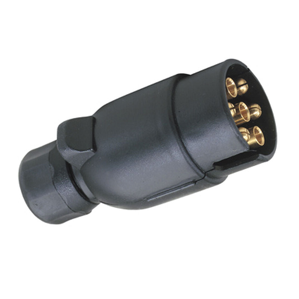 7 Pin Round Trailer Plug Large