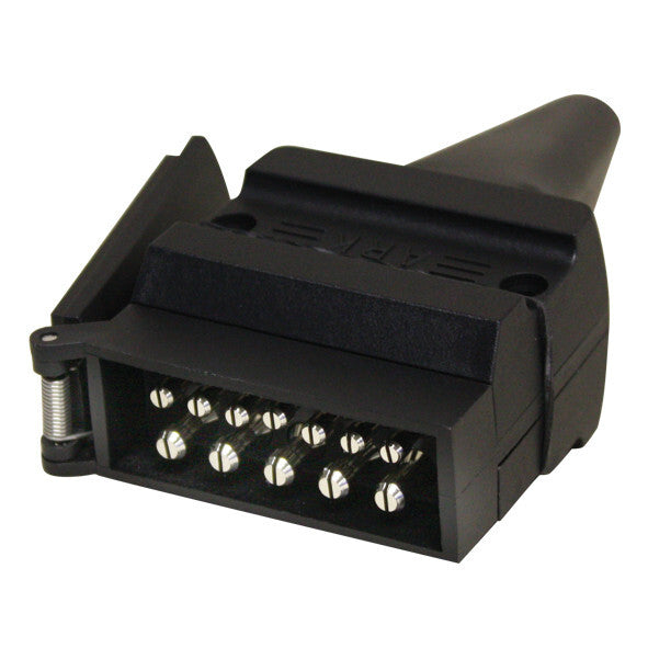 12 Pin Flat Trailer Plug