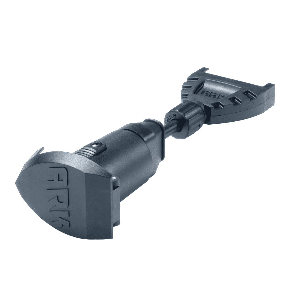 7 Pin Flat to 7 Pin Round Trailer Adaptor
