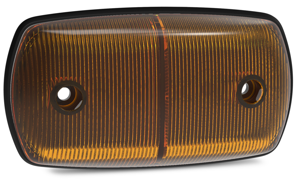 Marker Lamps - Slimline Design Screw Fitting - Amber - 69 Series
