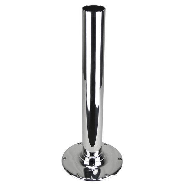Relaxn Pedestal - Stainless Steel - Fixed Height