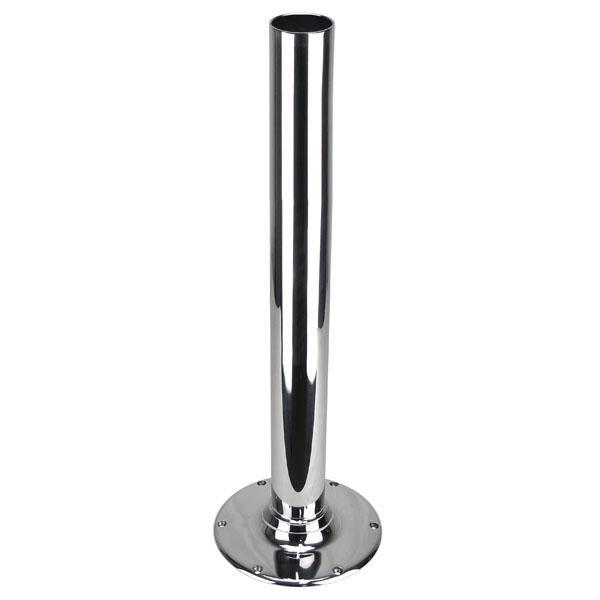Relaxn Pedestal - Stainless Steel - Fixed Height
