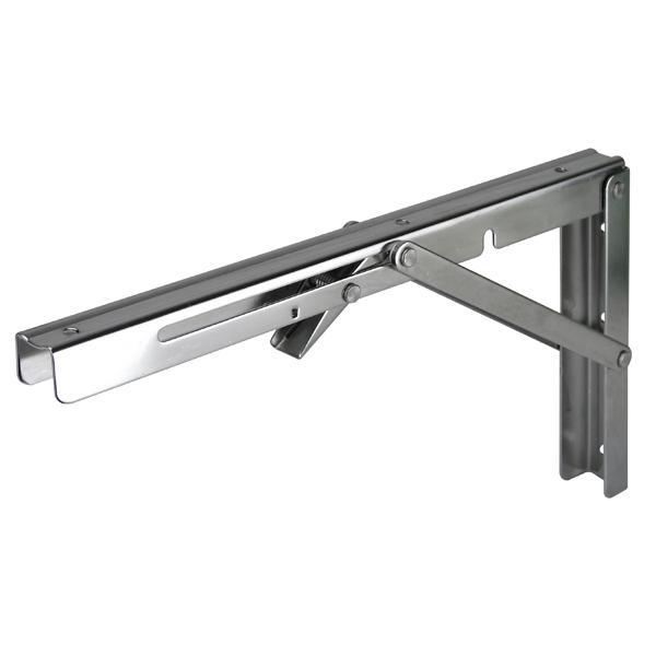 Table Brackets - Folding Stainless Steel