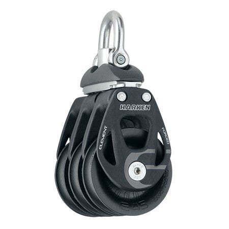 45mm Aluminum Element Triple Block - Swivel