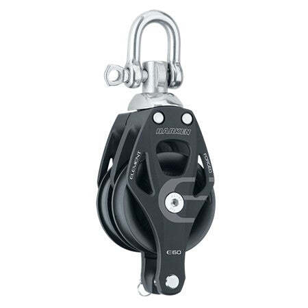 60mm Aluminum Element Double Block - Swivel, Becket